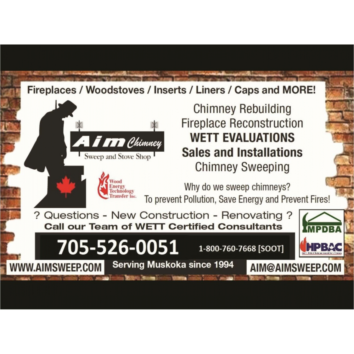 Photo of AIM Chimney Sweep & Stove Shop Photo of AIM Chimney Sweep & Stove Shop