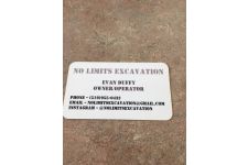 Logo for No Limits Excavating Logo for No Limits Excavating
